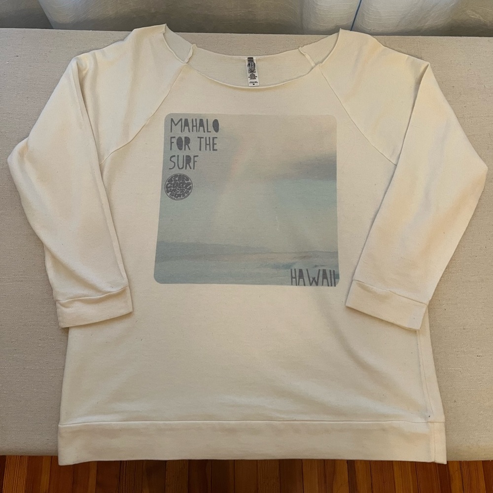Rip Curl women’s lightweight sweatshirt from Hawaii